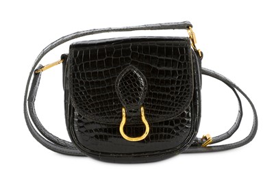 Lot 717 - Louis Vuitton Black Crocodile Mini St Cloud...