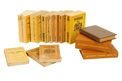 Lot 241 - Wisden Cricketers’ Almanack.- A collection of...