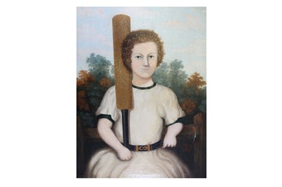 Lot 235 - Marshall (J.) The Young Cricketer, oil on...