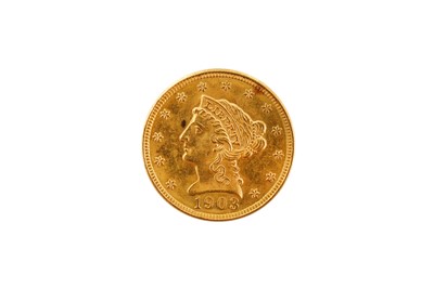 Lot 586 - United States of America - a two and a half...