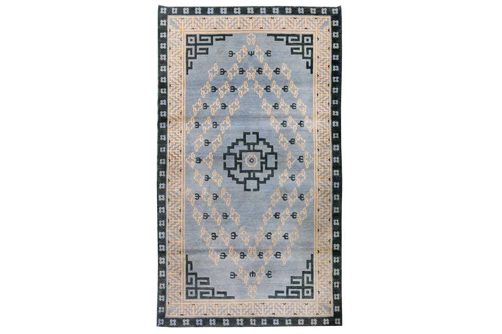 Lot 21 - A FINE TIBETAN RUG approx: 6ft.3in. x 3ft.10in....