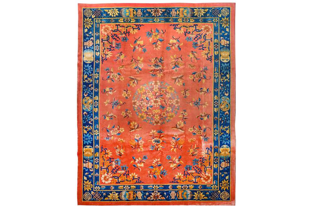 Lot 35 - A FINE CHINESE CARPET approx: 10ft.9in. x...