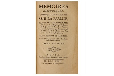Lot 107 - French Histories.- Lacombe (Jacques)...