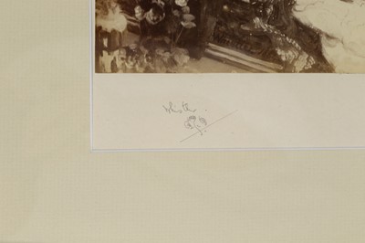 Lot 322 - Whistler (James McNeill) Sepia-toned...