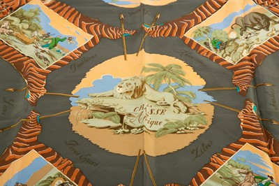 Lot 138 - Hermes 'La Chasse en Afrique' Silk Scarf
