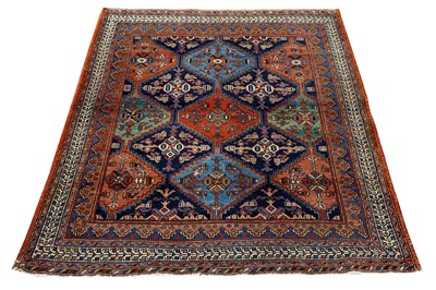 Lot 42 - AN ANTIQUE AFSHAR RUG, SOUTH-WEST PERSIA...
