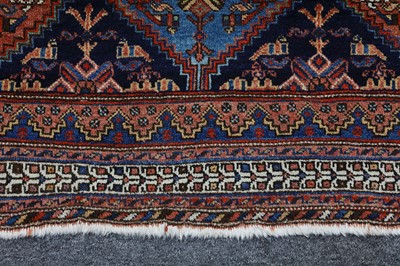 Lot 5 - AN ANTIQUE AFSHAR RUG, SOUTH-WEST PERSIA...