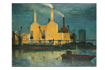 Lot 7 - OSMUND CAINE (1914-2014) Battersea Power...