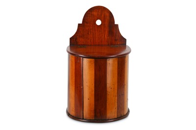 Lot 308 - A 19TH CENTURY SCOTTISH FRUITWOOD BISCUIT...