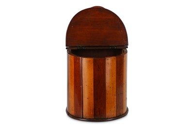 Lot 308 - A 19TH CENTURY SCOTTISH FRUITWOOD BISCUIT...