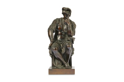 Lot 93 - AFTER MICHELANGELO: A LATE 19TH CENTURY FRENCH...