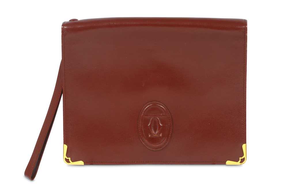 Lot 205 Cartier Burgundy Pochette