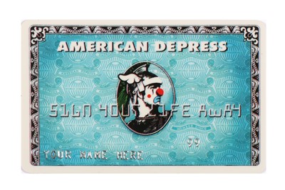 Lot 456 - D*Face (British, b.1978) 'American Depress'...