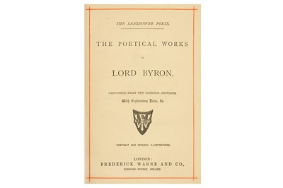 Lot 13 - THE POETICAL WORKS OF LORD BYRON The Poetical...