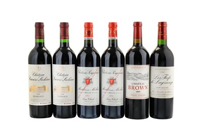 Lot 200 - A selection of Bordeaux, consisting of 6...