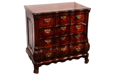 Lot 862 - An early 19th Century Dutch simulated rosewood...