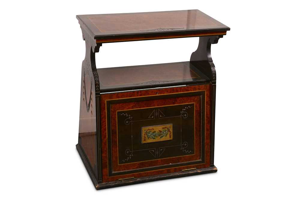 Lot 496 - An circa 1870's Aesthetic period ebonised and...