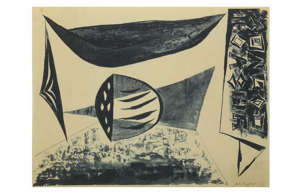 Lot 128 - JOHN BANTING (1902-1972) Fruit Stall signed...