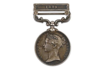 Lot 434 - A Victorian South Africa Medal with 1879 clasp,...
