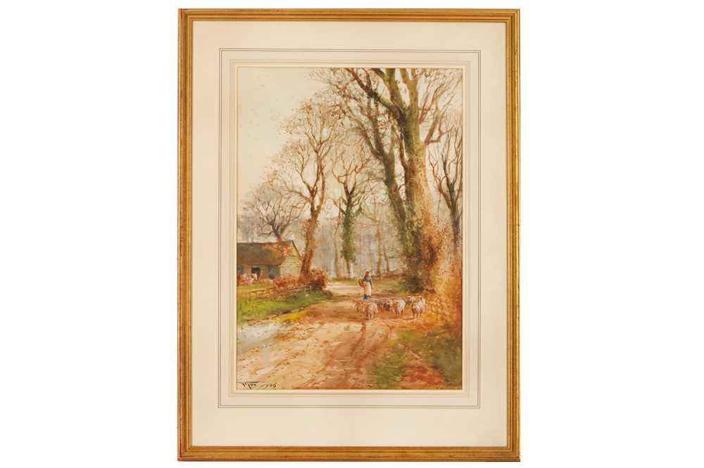 Lot 515 - HENRY CHARLES FOX RBA (BRITISH 1855 - 1929) A...