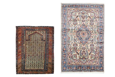 Lot 236 - A Pakistani rug and Shirvan prayer rug Approx:...