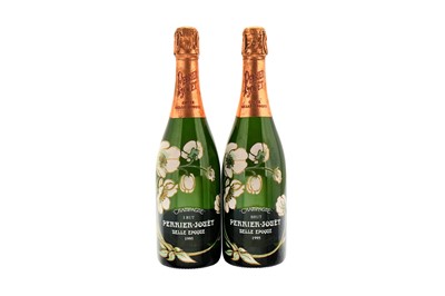 Lot 13 - 2 Bottles of Perrier Jouet Belle Epoque 1995 1...