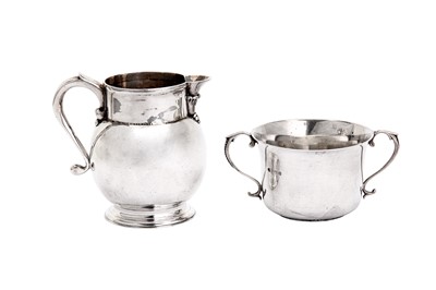 Lot 8 - A George V sterling silver twin handled cup,...