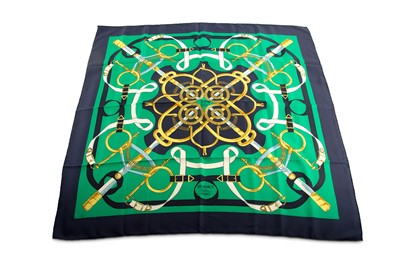 Lot 162 - Hermes 'Eperon d'Or' Silk Scarf