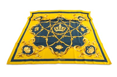 Lot 145 - Hermes 'Couronnes' Silk Scarf