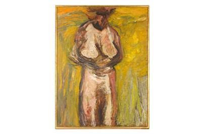 Lot 531 - HENRYK GOTLIB (POLISH 1890-1966) Standing Nude...