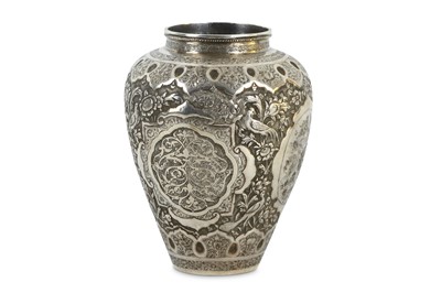 Lot 573 - A mid-20th century Iranian (Persian) silver...