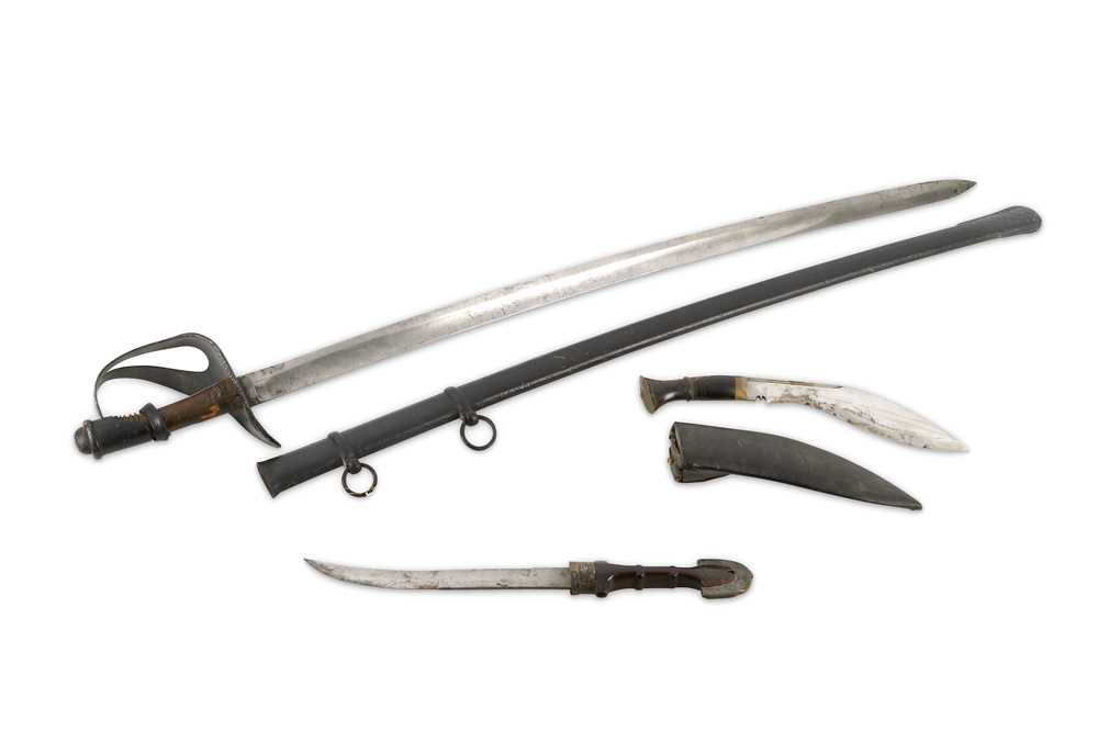 Lot 441 - A late 19th Century sabre, the fullered