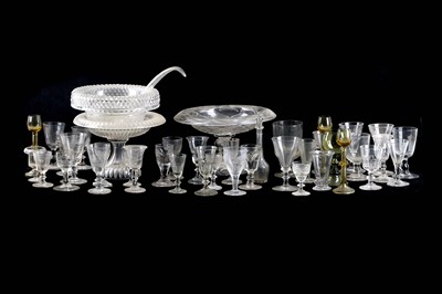 Lot 486 - A quantity of 18th Century and later drinking...