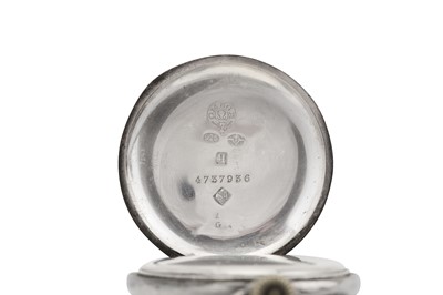 Lot 620 - OMEGA. A SILVER OPEN FACE POCKET WATCH Date:...