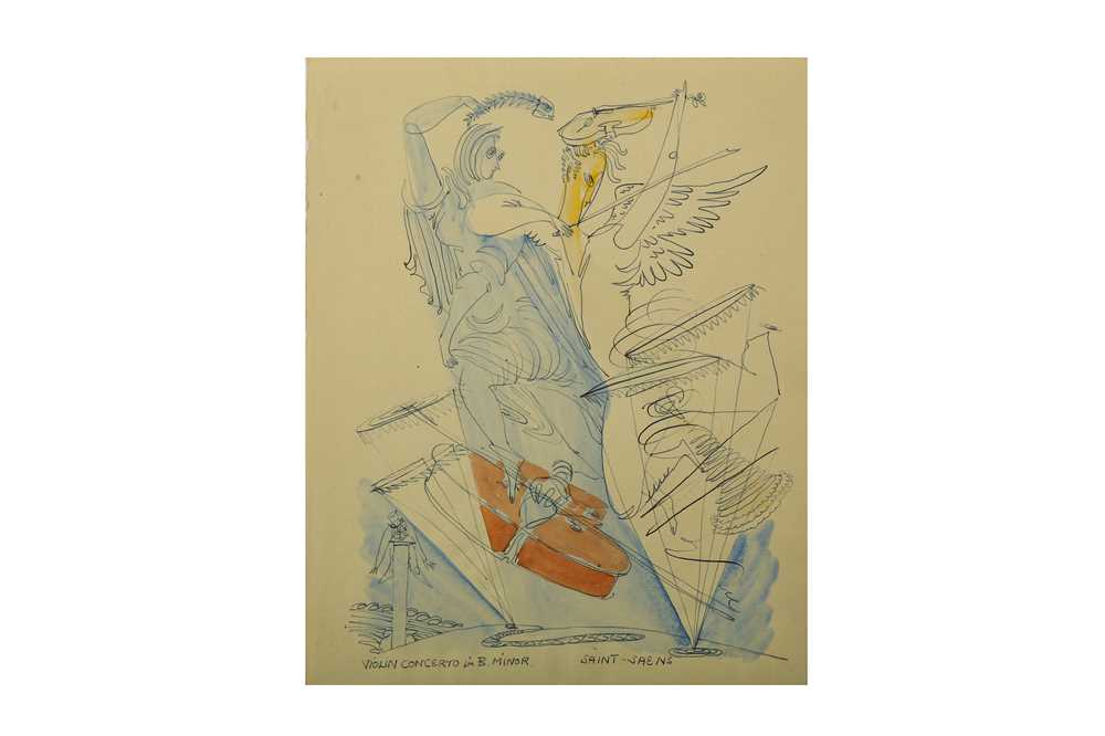 Lot 52 - PETER SAMUELSON (1912-1996) Violin concerto in...