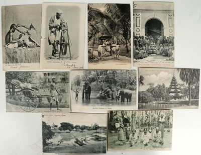 Lot 83 - Postcards; c. 1920/30s mainly India, Ceylon,...