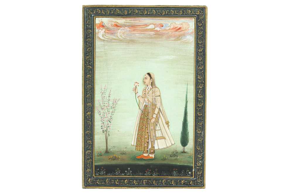 Lot 269 - A STANDING PORTRAIT OF A COURTLY LADY
