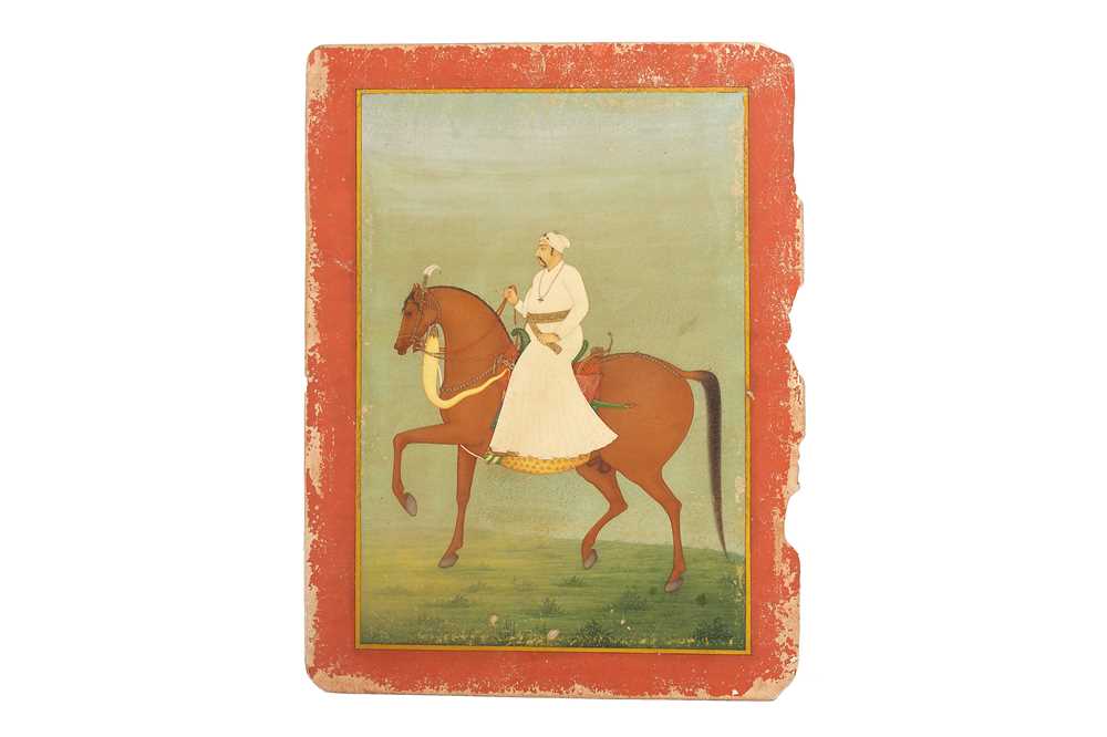 Lot 281 - AN EQUESTRIAN PORTRAIT OF A NOBLEMAN