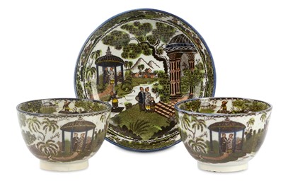 Lot 475 - Two early 19th Century Staffordshire pearlware...