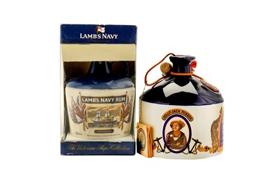 Lot 479 - 2 Lambs HMS Warrior Decanters, one with Box  1...