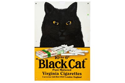 Lot 685 - A Black Cat Pure Matured Virginia Cigarettes...