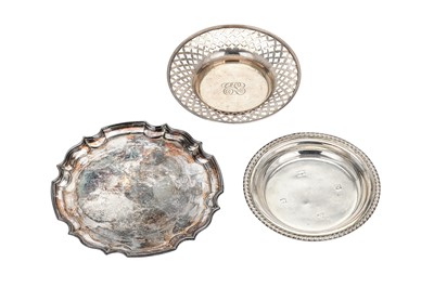 Lot 76 - A mixed group of sterling silver, including a...