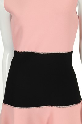 strapless open back dress sz XS NEW $395 ALEXANDER MCQUEEN MCQ Black PINK MONSTER SWALLOW T-Shir   COUTURE FOR ALL