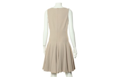 Lot 8 - Alaia Taupe Stretch Dress and Jacket - sizes 42 and 44