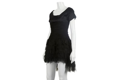 Lot 113 - Chanel Black Lace Cocktail Dress