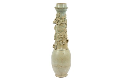 Lot 113 - A Chinese Gingbai funerary vase, Southern...