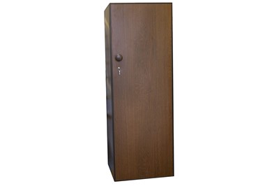 Lot 870 - A Eurocave wine fridge with faux oak finish,...