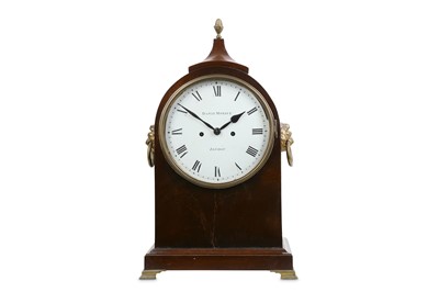 Lot 127 - A 19TH CENTURY MAHOGANY AND BRASS MOUNTED...