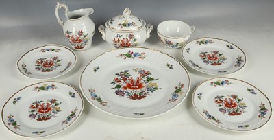 Lot 3 - Ginori, a cake plate, three side plates, a...