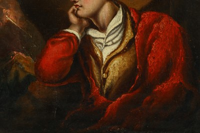 Lot 30 - A PORTRAIT OF LORD BYRON England, 19th century,...